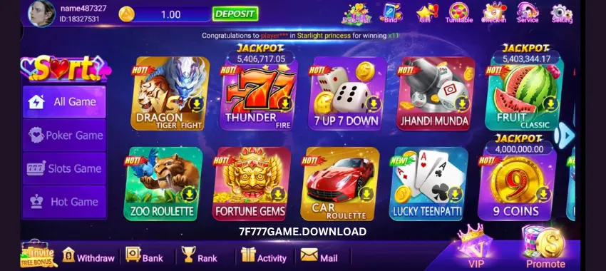 7F777 Game